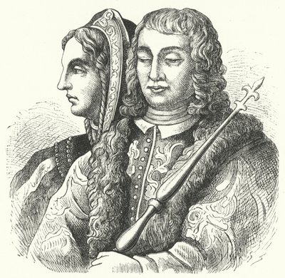 Die katholischen Monarchen, Isabella I. von Kastilien und Ferdinand II. von Aragon von German School