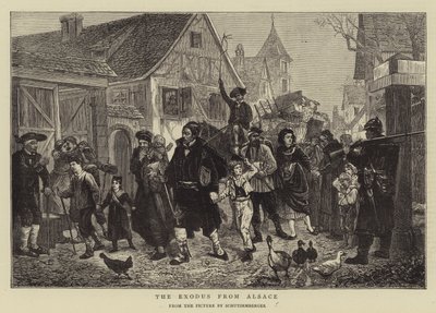 Der Exodus aus dem Elsass von German School