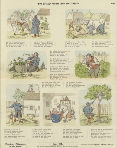 Der geizige Bauer und der Kobold von German School