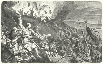Der Fall von Missolonghi, Griechischer Unabhängigkeitskrieg von German School