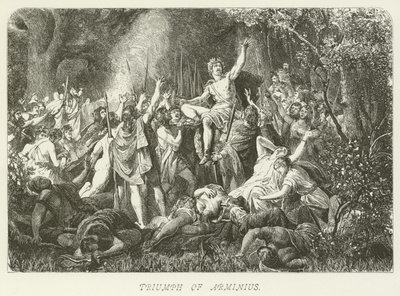 Triumph des Arminius von German School