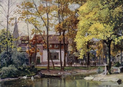 Waldschänke Restaurant, Zoologischer Garten Berlin, Deutschland von German School