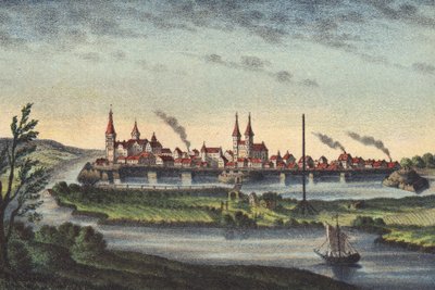 Wittenberg, Hauptstadt von Chur-Sachsen, an der Elbe, 1546 von German School