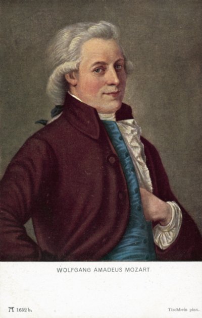 Wolfgang Amadeus Mozart von German School