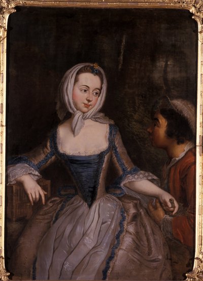 Junge Frauen und ein Bube von German School