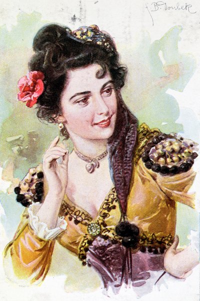 Zerline aus der Oper Don Giovanni von Wolfgang Amadeus Mozart, ca. 1900 von German School