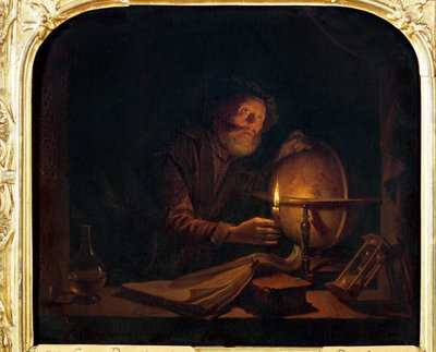 Der Astronom von Gerrit or Gerard Dou