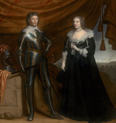 Frederik Hendrik und Amalia von Solms-Braunfels, um 1637-8 von Gerrit van Honthorst