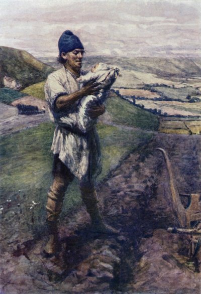 "In einem gefurchten Feld fand der Pflüger dich" von Gertrude E. Demain (after) Hammond