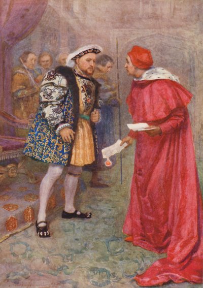 Shakespeare, König Heinrich VIII von Gertrude E. Demain (after) Hammond