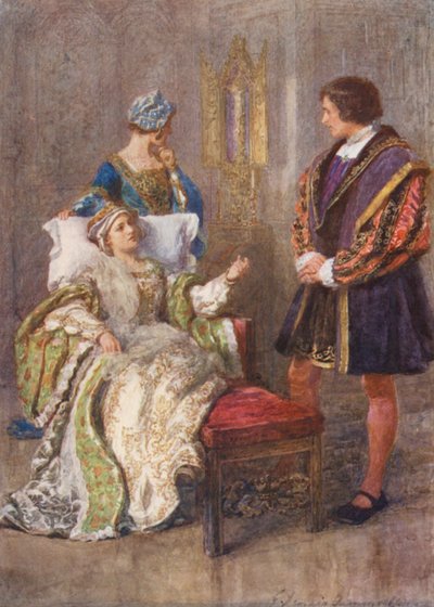 Shakespeare, König Heinrich VIII von Gertrude E. Demain (after) Hammond