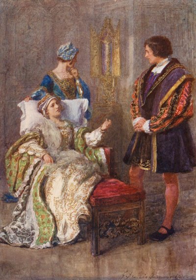 William Shakespeares Stück: Heinrich VIII von Gertrude E. Demain (after) Hammond