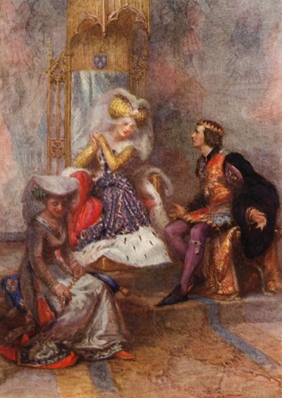 William Shakespeares Stück: Henry V von Gertrude E. Demain (after) Hammond