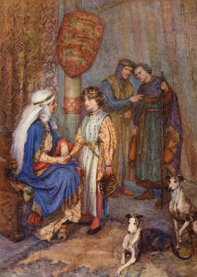 William Shakespeares Stück: König Johann von Gertrude E. Demain (after) Hammond