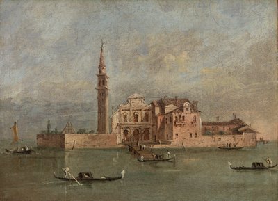 Capriccio einer Insel in der venezianischen Lagune von Giacomo Guardi