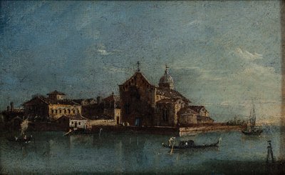 Die Insel Santo Spirito von Giacomo Guardi