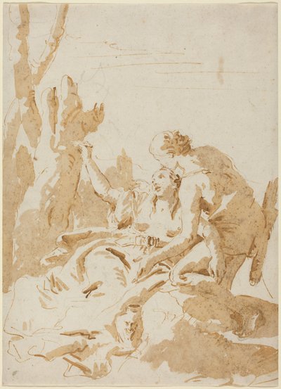 Angelica und Medoro von Giambattista Tiepolo