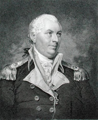 John Barry (1745-1803), graviert von James Barton Longacre (1794-1869) (Gravur) von Gilbert (after) Stuart