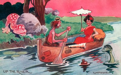Die Steinzeit: den Fluss hinauf von Gilbert Morris Payne
