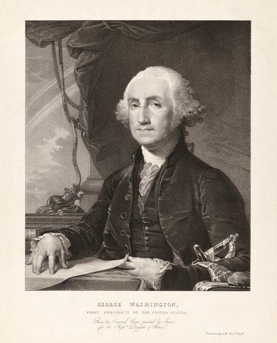 George Washington von Gilbert Stuart