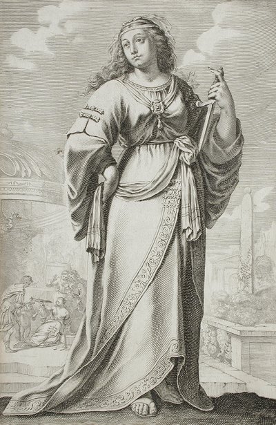 Lucretia (nach Claude Vignon) von Gilles Rousselet