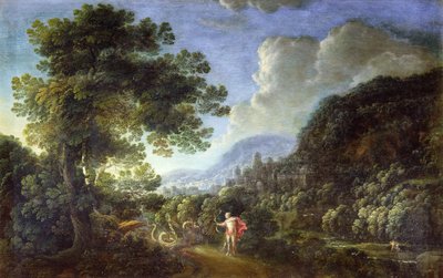 Landschaft mit St. Georg von Gillis Neyts