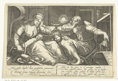 Folgen der Verschwendung in der Ehe von Gillis van Breen