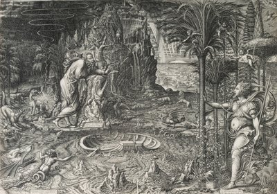 Die Allegorie des Lebens Der Traum von Raphael, 1561 von Giorgio Ghisi