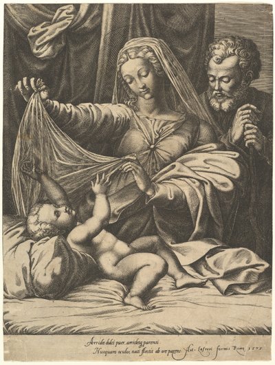Die Madonna von Loreto, um 1575 von Giorgio Ghisi