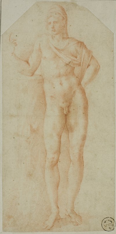 Nach der Antike: Statue von Paris von Giorgio Giulio Clovio