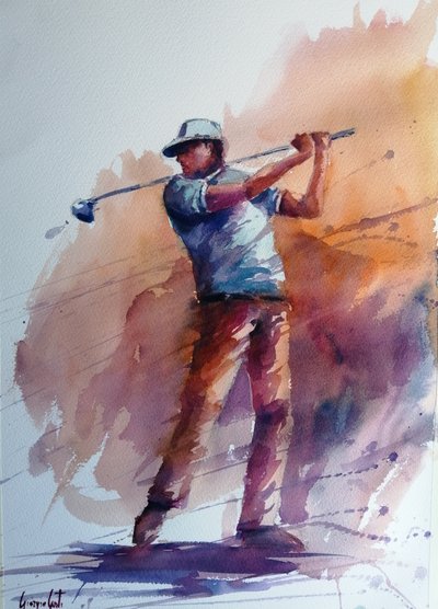 Dynamischer Golfschwung von Giorgio Gosti