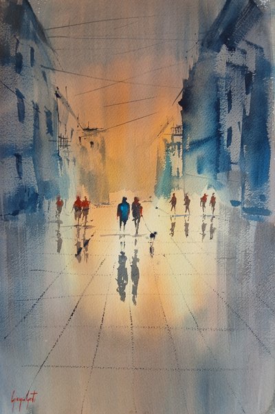 Eine imaginäre Stadt 81 von Giorgio Gosti