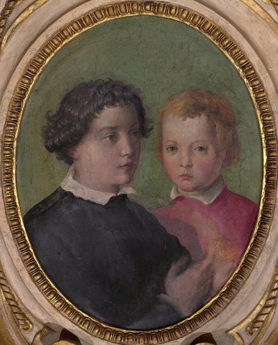 Giovanni und Garzia de Medici, 1556-1558 von Giorgio Vasari