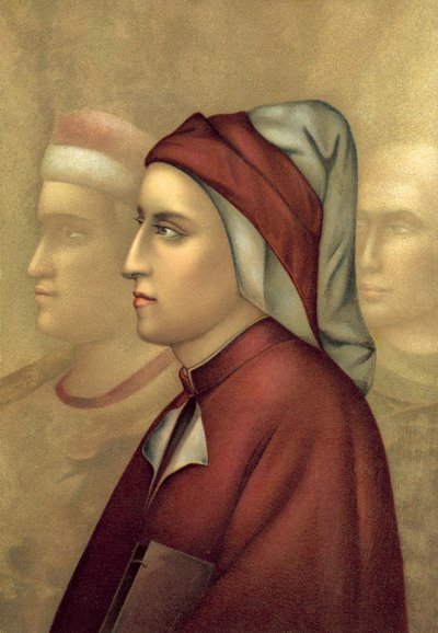 Dante Alighieri von Giotto di Bondone after Giotto di Bondone after