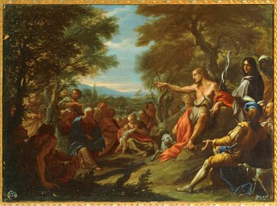 Der heilige Johannes predigt von Giovanni Antonio Bazzi Sodoma