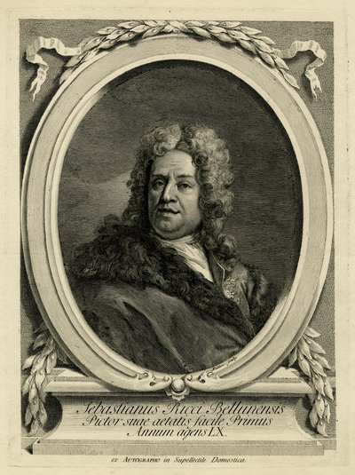 (Giovanni) Antonio Faldoni - Sebastianus Ricci Bellunensis, 1720-1770 (circa) von Giovanni Antonio Faldoni