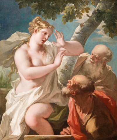 Susanna und die Ältesten von Giovanni Antonio Pellegrini