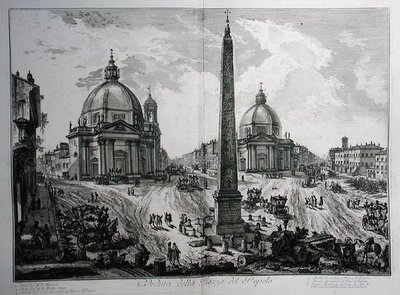 Piazza del Popolo, aus 
