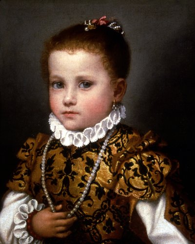 Kleines Mädchen aus dem Haus Redetti von Giovanni Battista Moroni