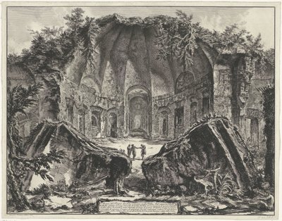 Canopus in der Villa Adriana in Tivoli von Giovanni Battista Piranesi