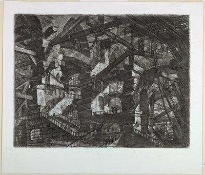 Carceri-Serie, Platte XIV von Giovanni Battista Piranesi