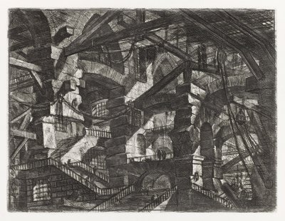 Carceri Serie, Platte XIV von Giovanni Battista Piranesi