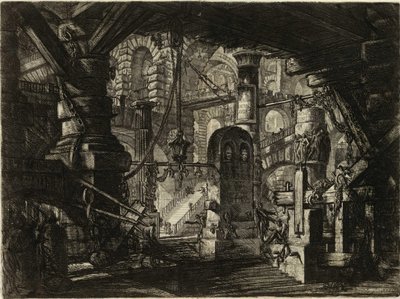 Aus der Serie Die imaginären Gefängnisse (Le Carceri d