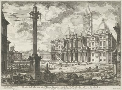 Santa Maria Maggiore in Rom von Giovanni Battista Piranesi