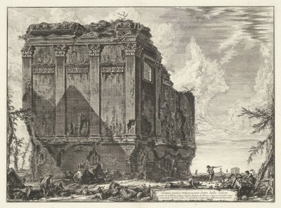 Tempel der Salus bei Rom (Ansichten von Rom) von Giovanni Battista Piranesi
