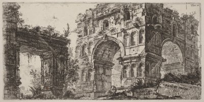 Tempel der Diana von Giovanni Battista Piranesi