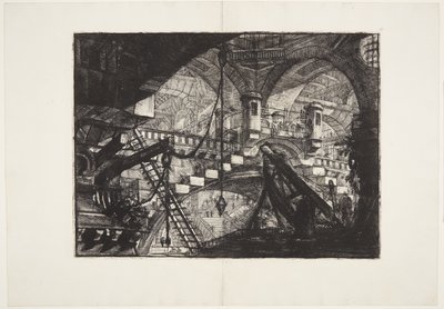 Der Bogen mit einem Muschelornament von Giovanni Battista Piranesi
