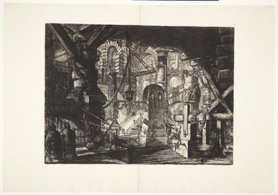 Der Pier mit Ketten von Giovanni Battista Piranesi
