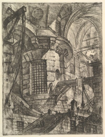 Der Runde Turm, aus Carceri d