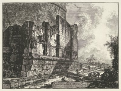 Grabmal von Plautius Lucanus von Giovanni Battista Piranesi